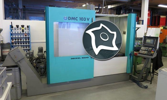 Станок вертикальный фрезерный DMG Deckel Maho DMC 103 V-ID9247