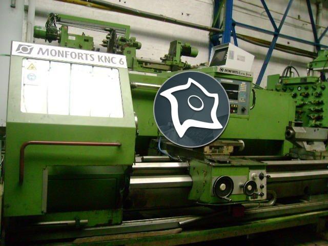 Токарный цикличный станок с ЧПУ Monforts KNC 6