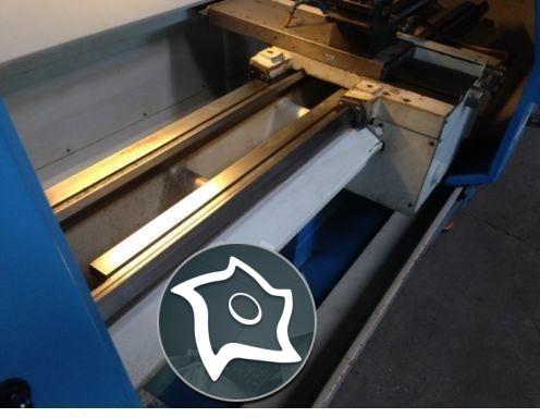 Токарный цикличный станок с ЧПУ Wagner WDE 400x1500