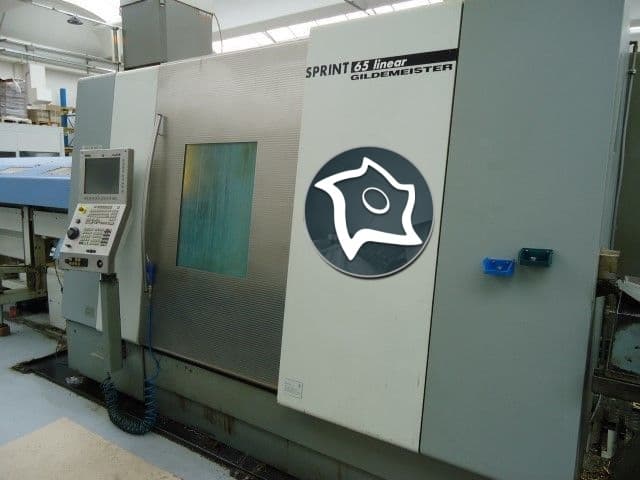 3-х револьверный токарный станок с ЧПУ GILDEMEISTER SPRINT 65 LINEAR 3T-ID12266