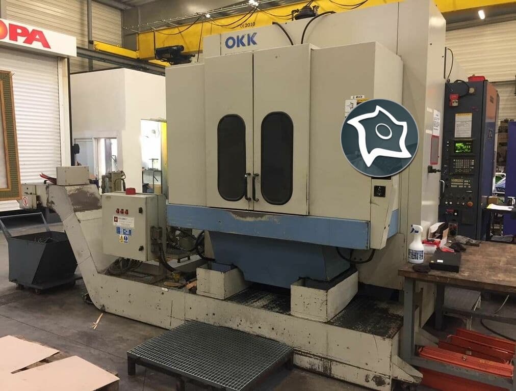 4-осевой горизонтально-фрезерный обрабатывающий центр с ЧПУ OKK HM 50-ID14220