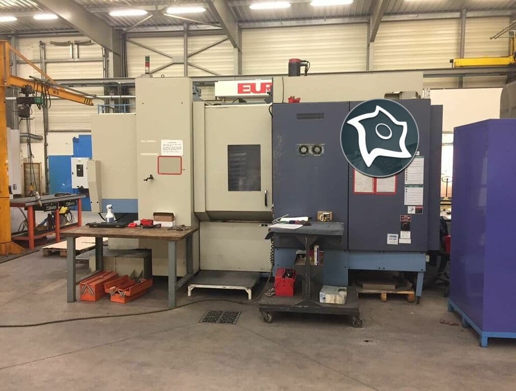 4-осевой горизонтально-фрезерный обрабатывающий центр с ЧПУ OKK HM 50-ID14220