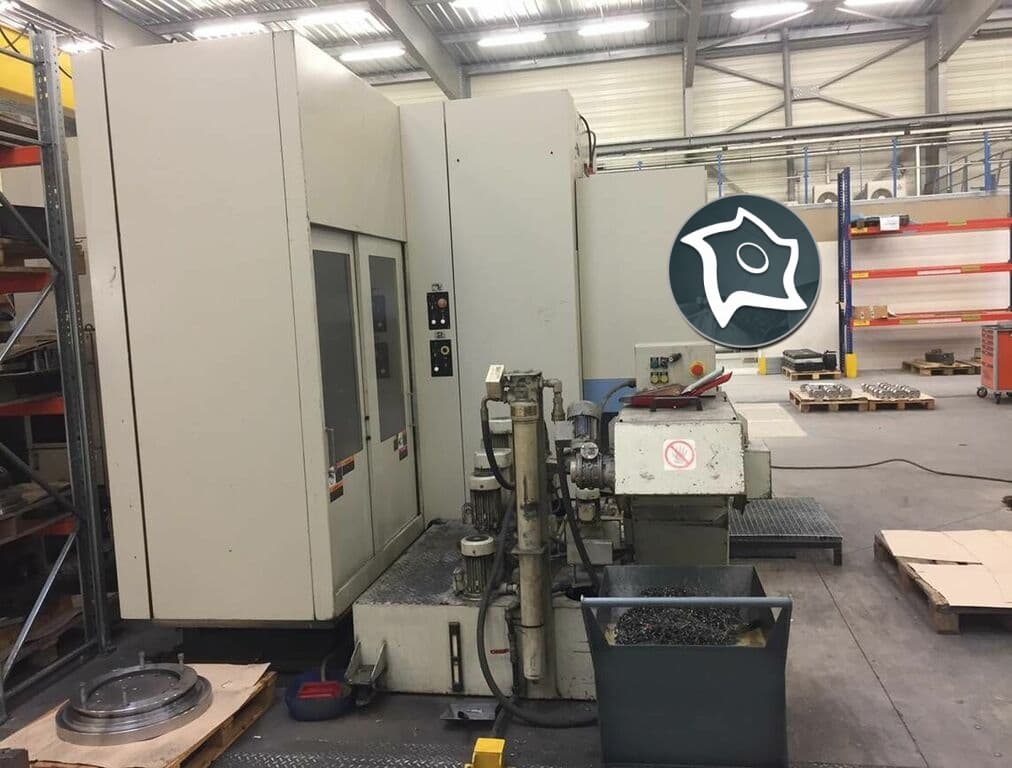 4-осевой горизонтально-фрезерный обрабатывающий центр с ЧПУ OKK HM 50-ID14220