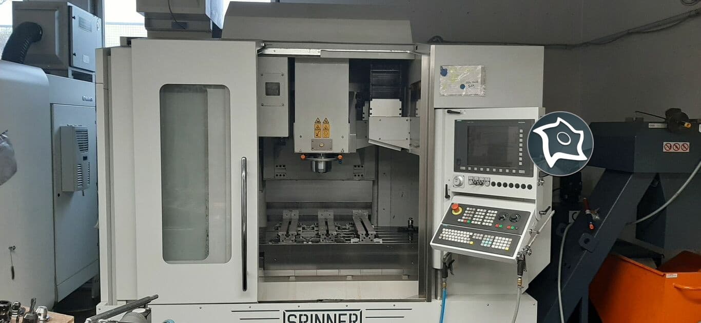 4-осевой вертикально-фрезерный обрабатывающий центр с ЧПУ Spinner VC 1150-10-ID13904