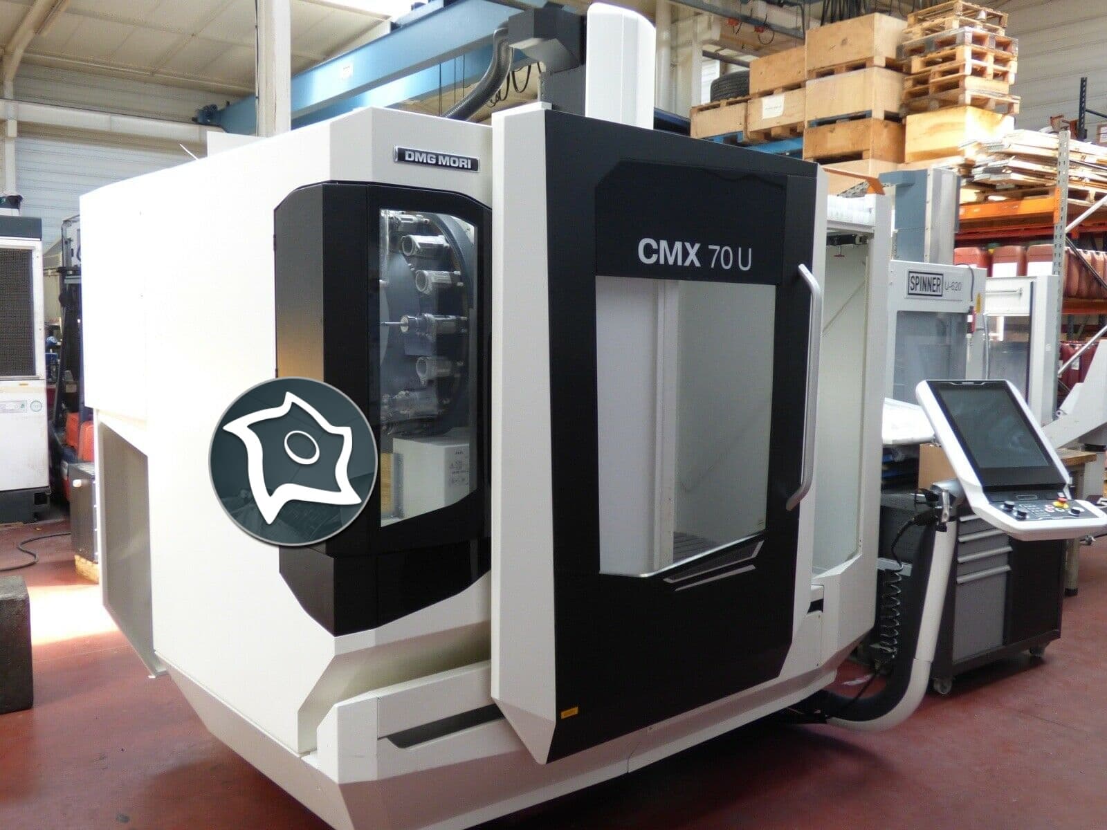 5-осевой фрезерный обрабатывающий центр с ЧПУ DMG CMX 70 U -ID14782