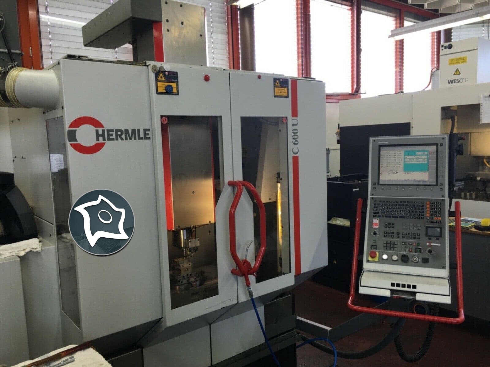 5-осевой фрезерный обрабатывающий центр с ЧПУ Hermle C 600 U-ID14489