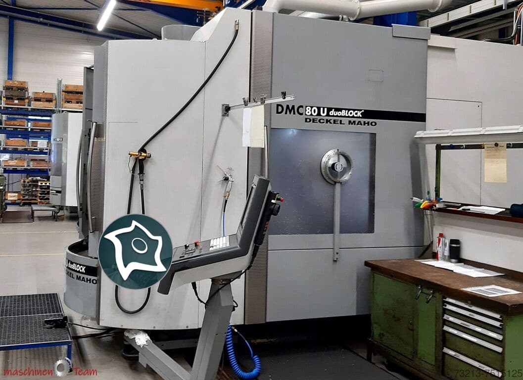 5-осевой фрезерный станок с ЧПУ DECKEL MAHO DMC 80 U duoBLOCK-ID16796