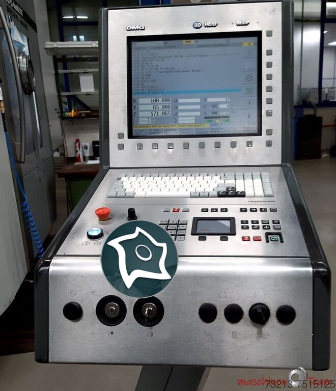 5-осевой фрезерный станок с ЧПУ DECKEL MAHO DMC 80 U duoBLOCK-ID16796