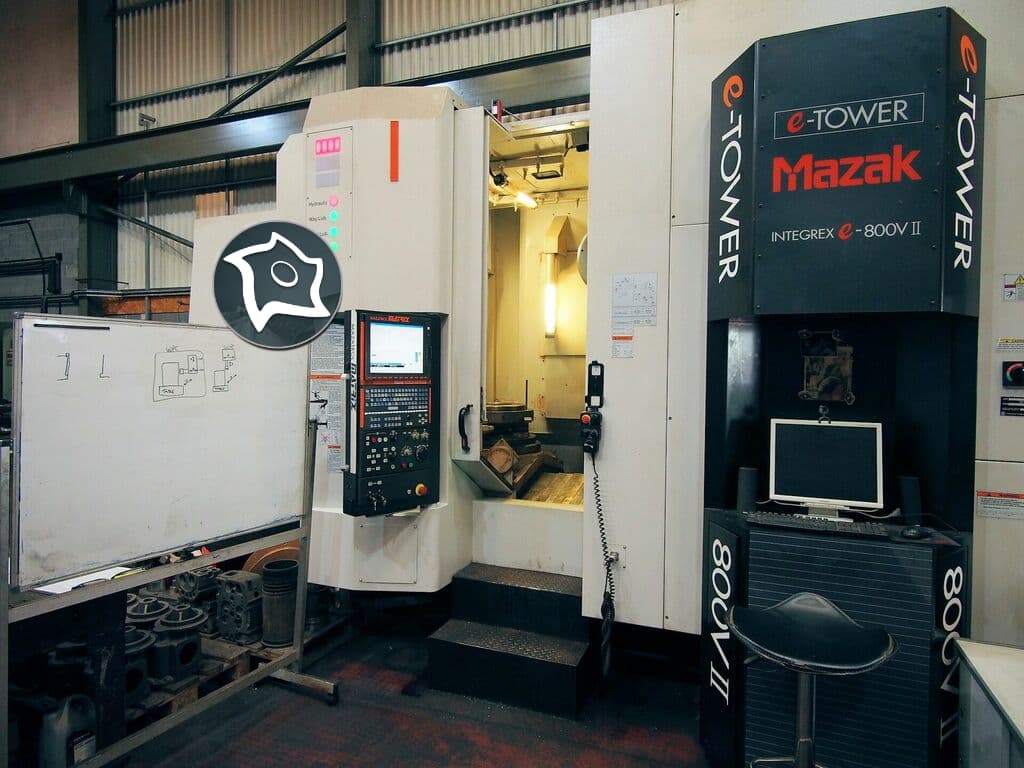 5-осевой горизонтальный обрабатывающий центр Mazak Integrex E-800V II-ID12383