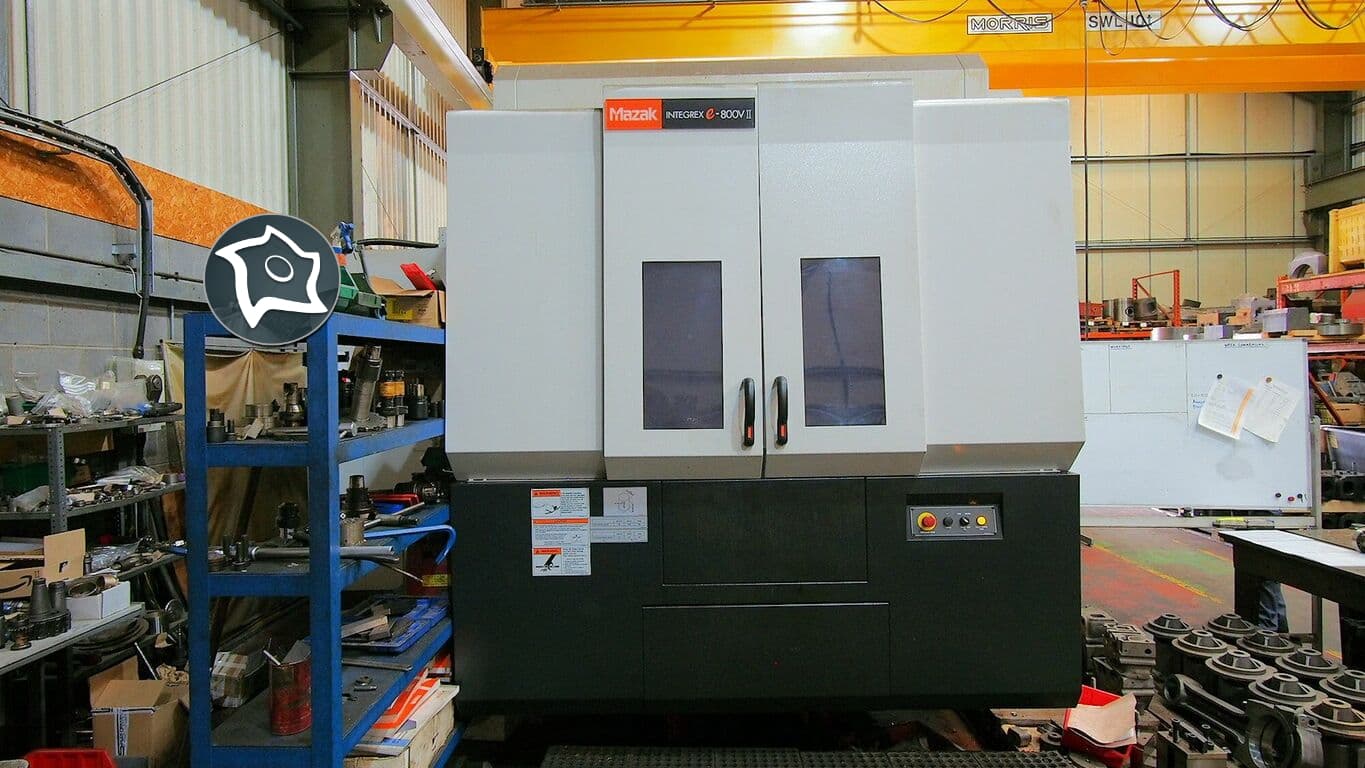 5-осевой горизонтальный обрабатывающий центр Mazak Integrex E-800V II-ID12383
