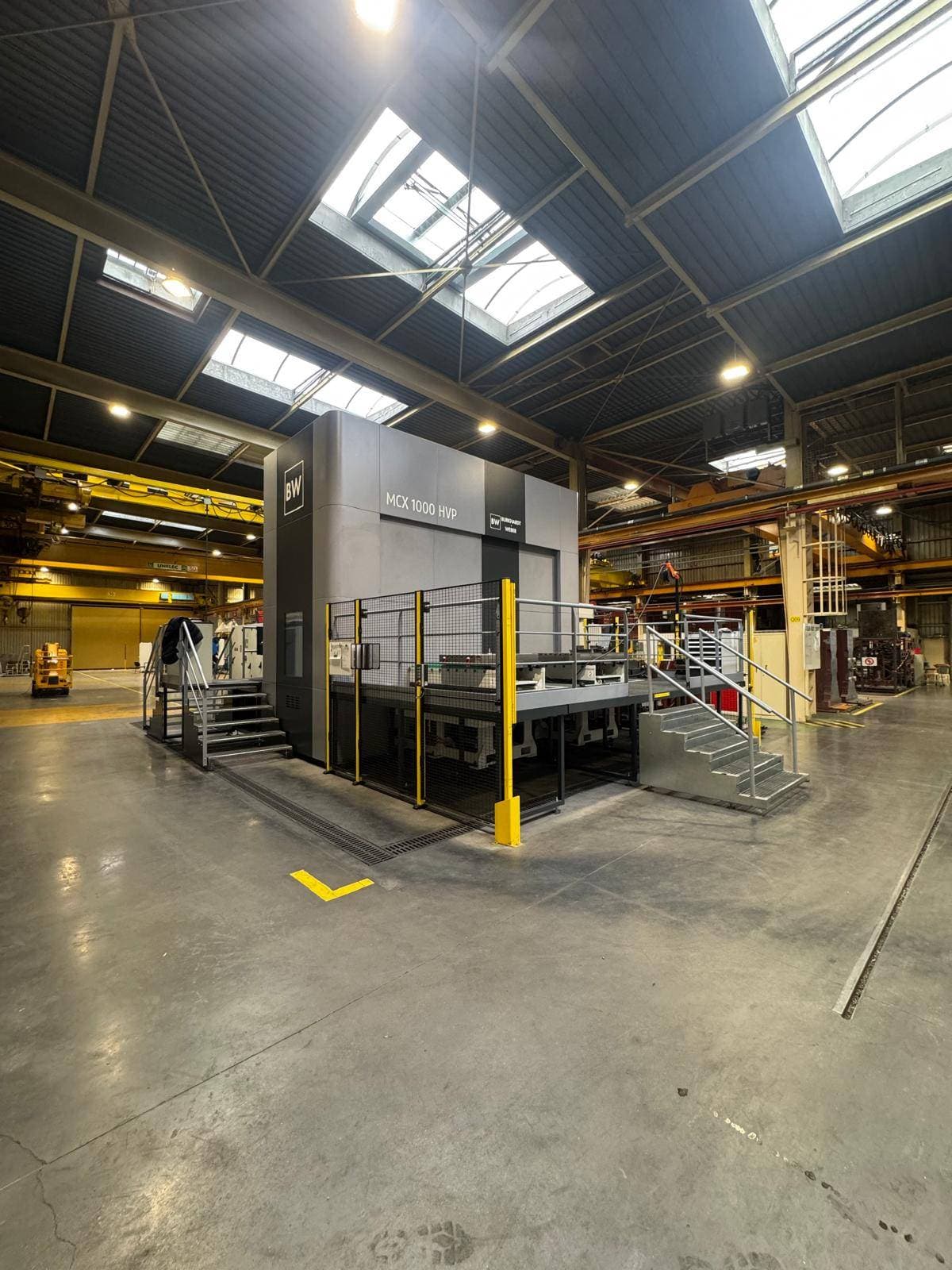 5-осевой обрабатывающий центр BURKHARDT+WEBER MCX 1000 HVP-ID17892