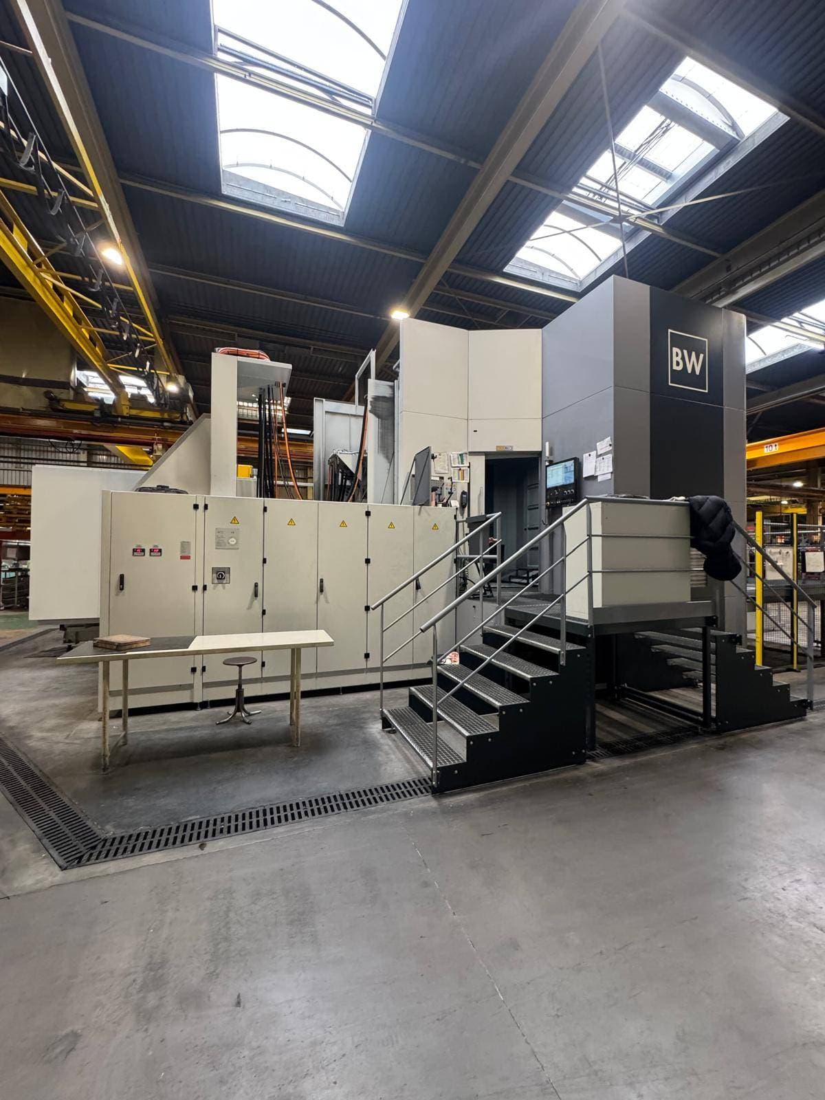 5-осевой обрабатывающий центр BURKHARDT+WEBER MCX 1000 HVP-ID17892