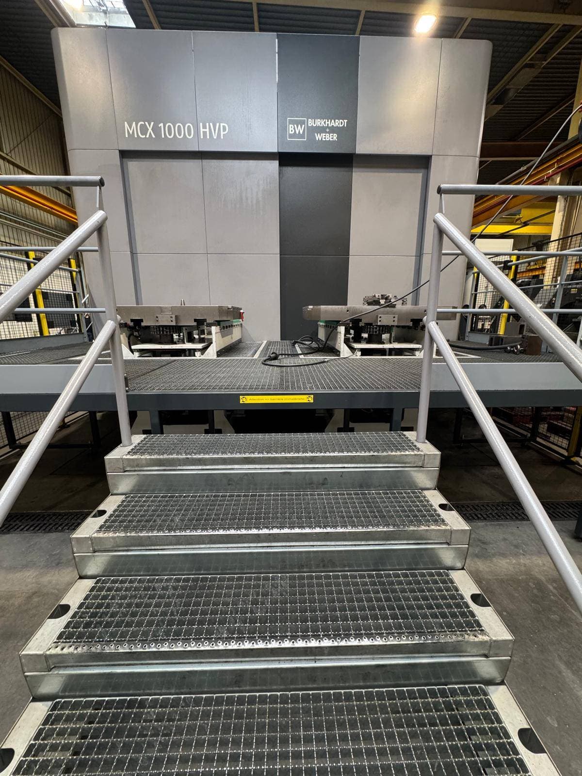 5-осевой обрабатывающий центр BURKHARDT+WEBER MCX 1000 HVP-ID17892