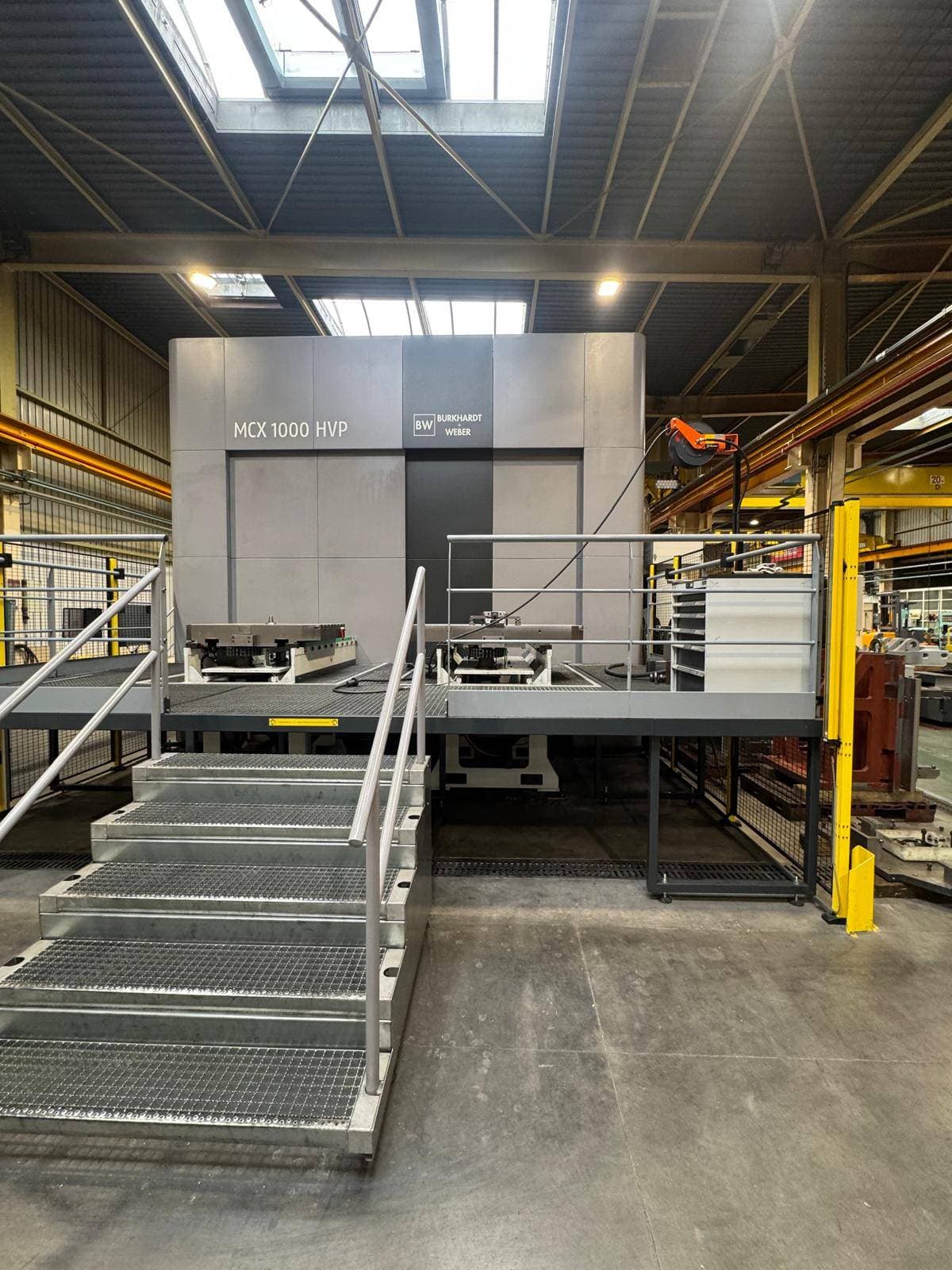 5-осевой обрабатывающий центр BURKHARDT+WEBER MCX 1000 HVP-ID17892