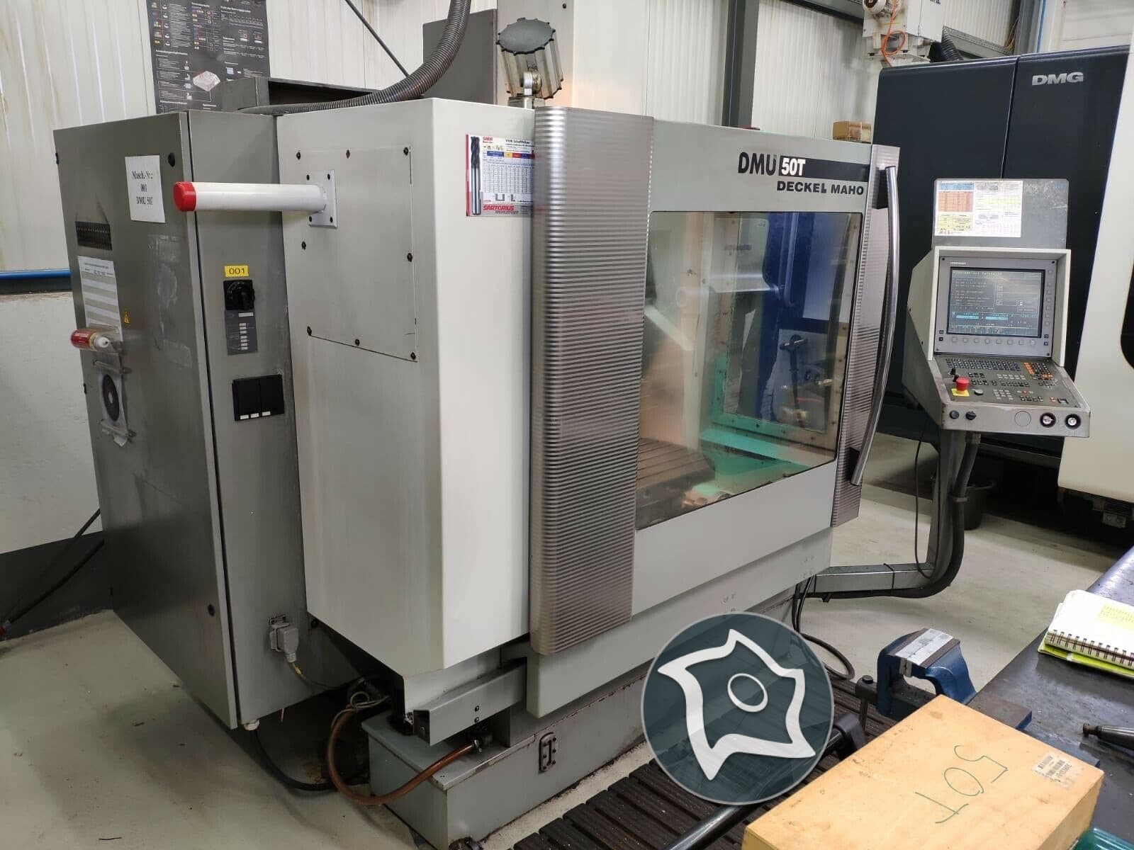 5-осевой обрабатывающий центр с ЧПУ DECKEL MAHO DMU 50 T-ID14911