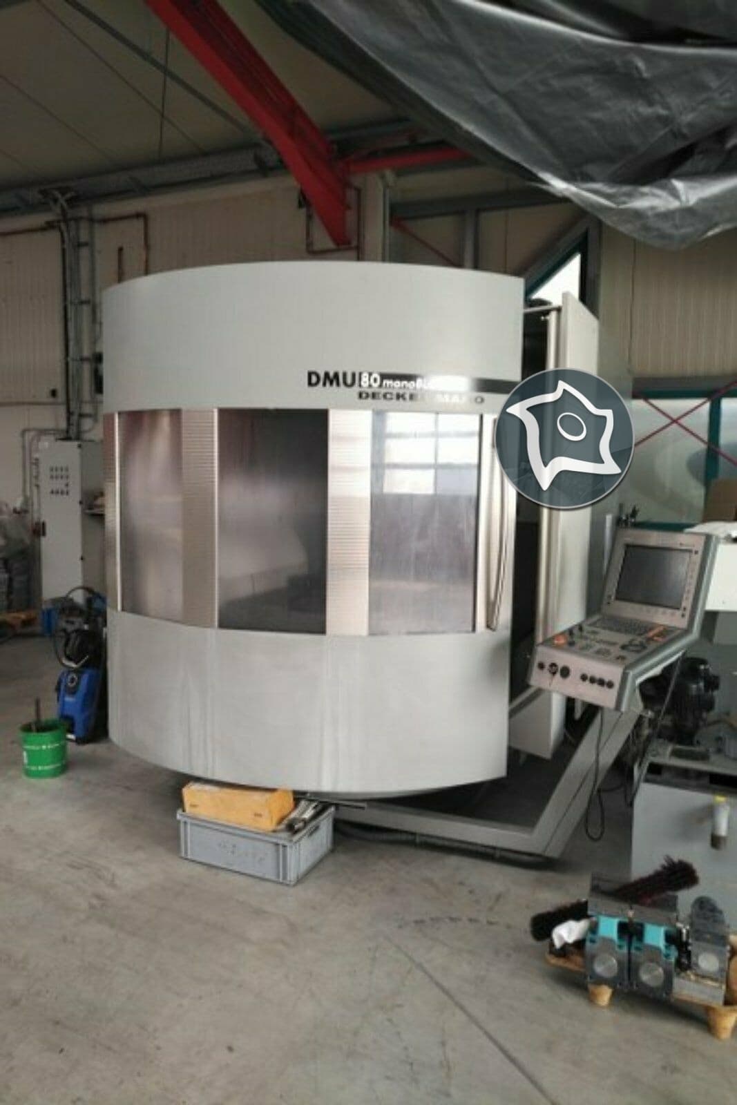 5-осевой обрабатывающий центр с ЧПУ Deckel Maho DMU 80 monoblock-ID14919