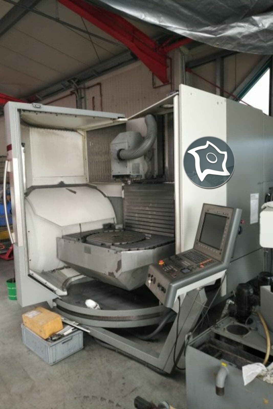 5-осевой обрабатывающий центр с ЧПУ Deckel Maho DMU 80 monoblock-ID14919