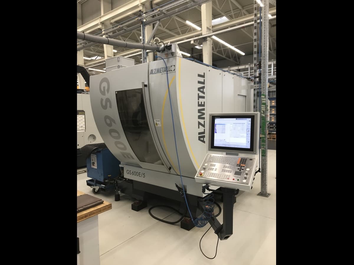 5-осевой обрабатывающий центр с ЧПУ – универсальный ALZMETALL GS 600/E5-ID17111