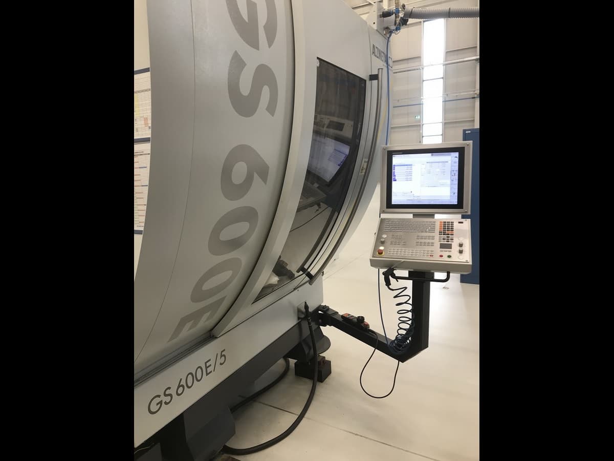 5-осевой обрабатывающий центр с ЧПУ – универсальный ALZMETALL GS 600/E5-ID17111