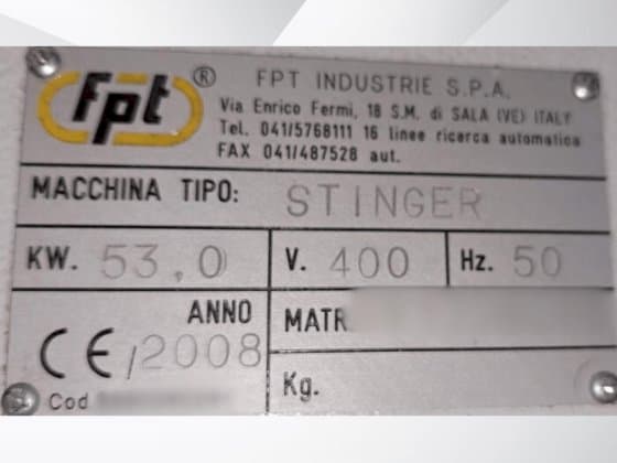 5-осевой портальный обрабатывающий центр с ЧПУ 2008 FPT STINGER XL -ID17392