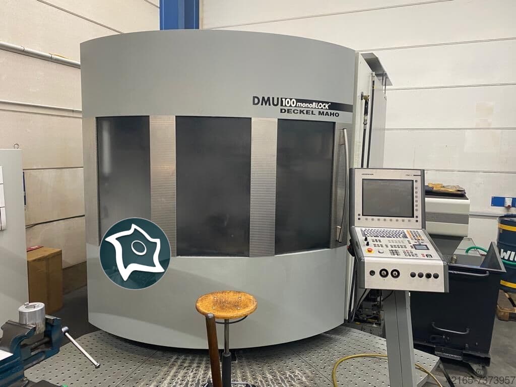 5-осевой универсально-фрезерный станок с ЧПУ DECKEL MAHO DMU 100 monoBLOCK-ID16694