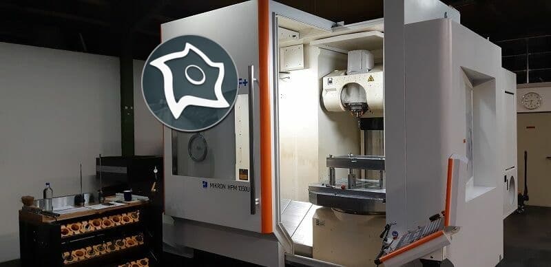 5-осевой универсально-фрезерный станок с ЧПУ GF Mikron HPM 1350U-ID15452