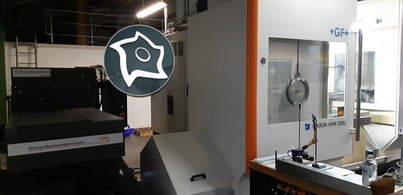 5-осевой универсально-фрезерный станок с ЧПУ GF Mikron HPM 1350U-ID15452