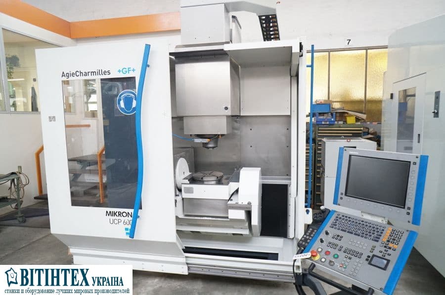5-осевой универсально-фрезерный станок с ЧПУ MIKRON UCP 600-ID15456