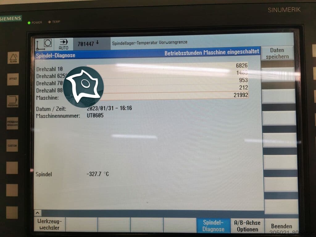 5-осевой универсально-фрезерный станок с ЧПУ Spinner U5-1520-ID16963