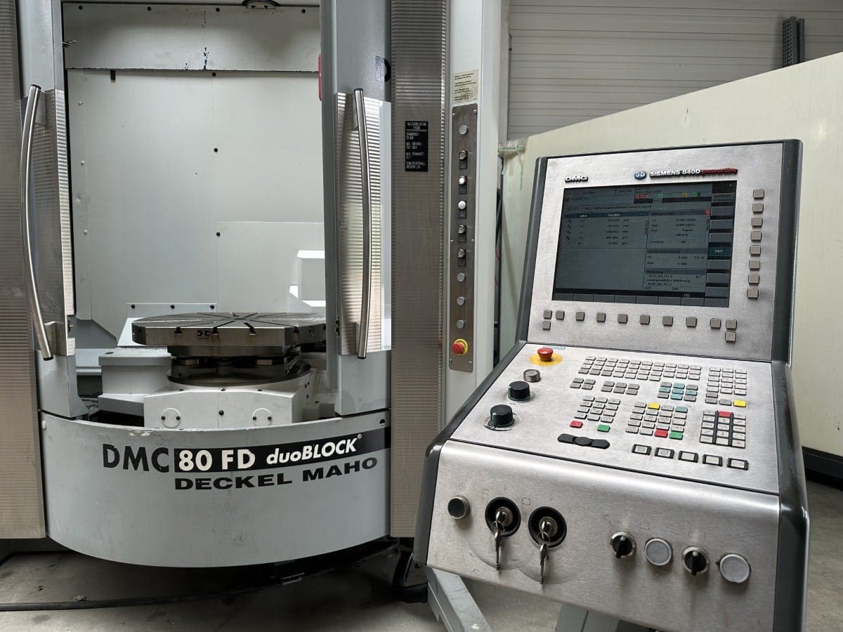 5-осевой универсальный обрабатывающий центр DMG DMC 80 FD duoBLOCK-ID17739