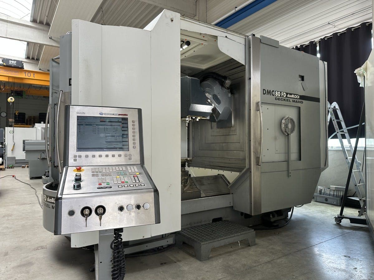5-осевой универсальный обрабатывающий центр DMG DMC 80 FD duoBLOCK-ID17739