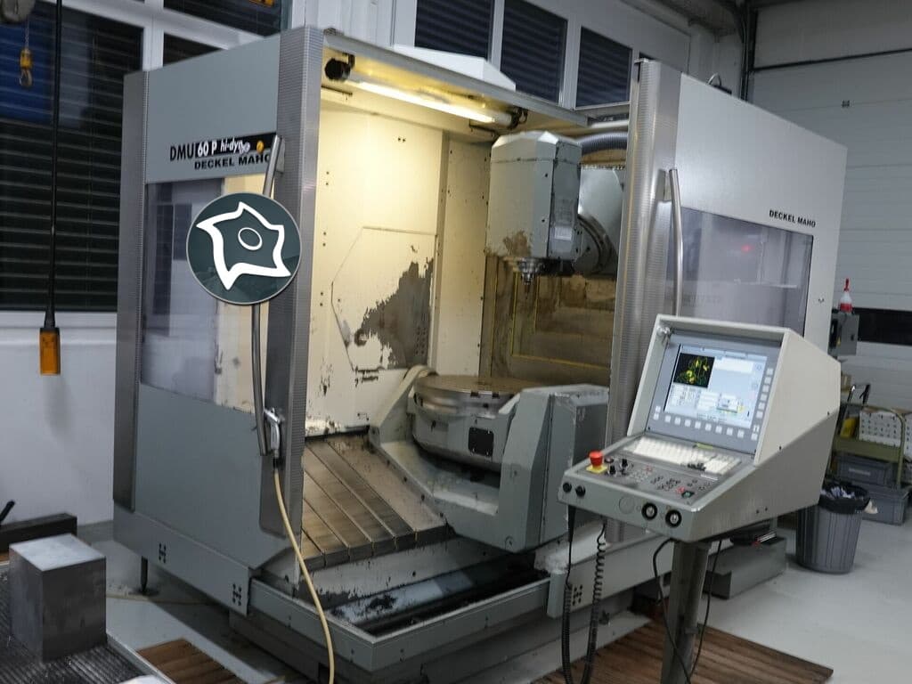 5-осевой универсальный обрабатывающий центр с ЧПУ DECKEL MAHO DMU 60 P hi-dyn-ID14012