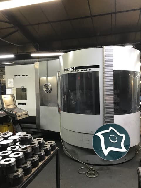 5-осевой вертикально-фрезерный станок с ЧПУ DMG MORI DMC 60 T -ID16921