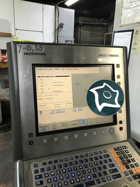 5-осевой вертикально-фрезерный станок с ЧПУ DMG MORI DMC 60 T -ID16921