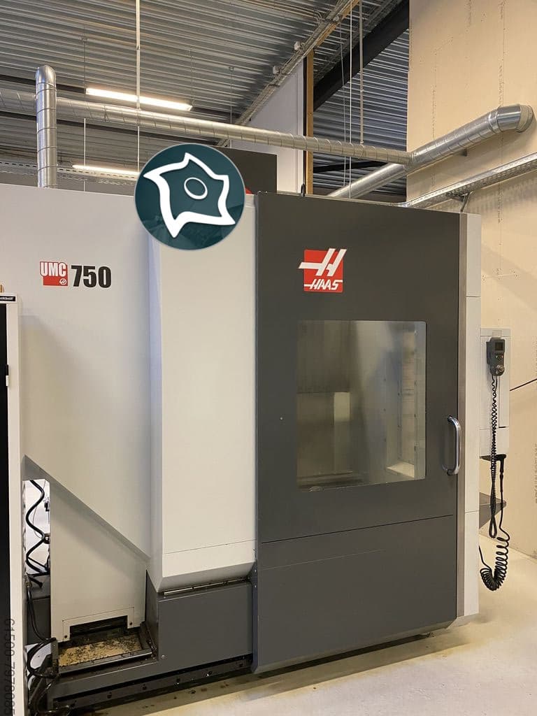 5-осевой вертикально-фрезерный станок с ЧПУ Haas UMC-750-ID16936