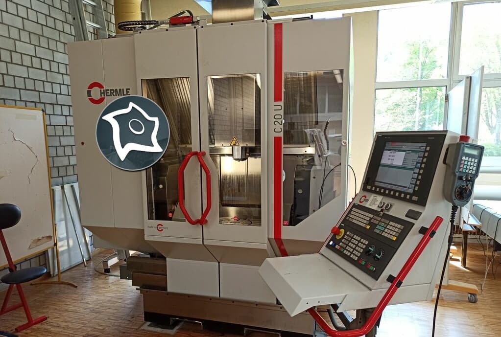 5-осевой вертикально-фрезерный станок с ЧПУ Hermle C 20 U -ID15363