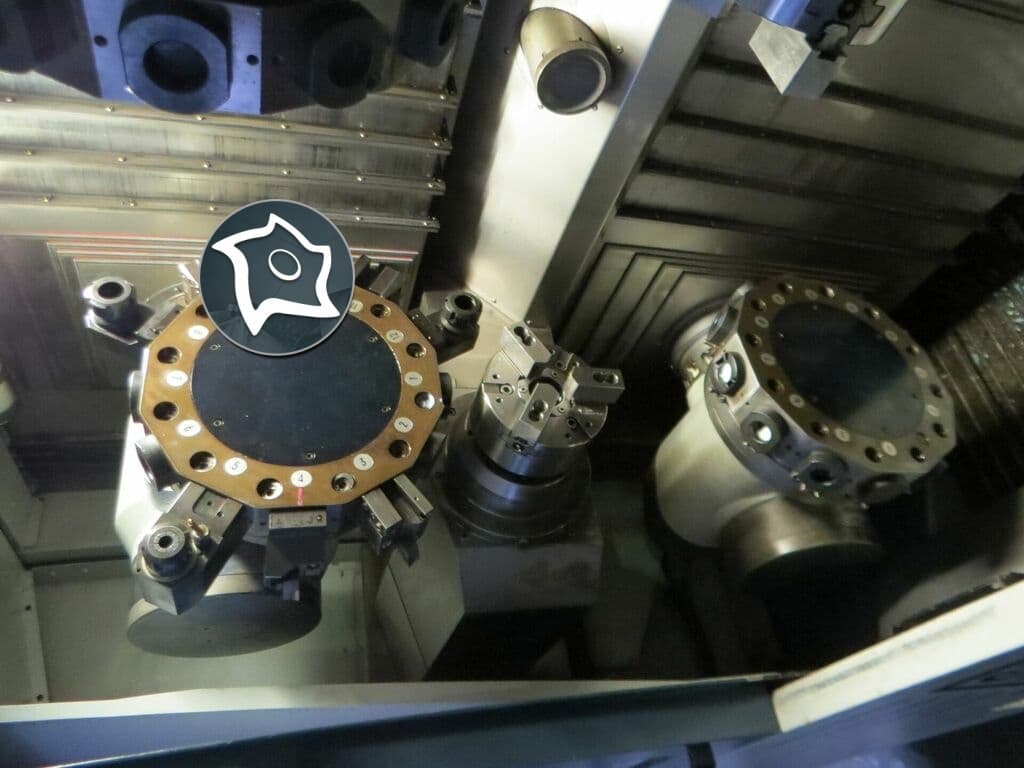 брабатывающий центр токарный с тремя револьверами SPINNER TD 42 Triplex-ID14893