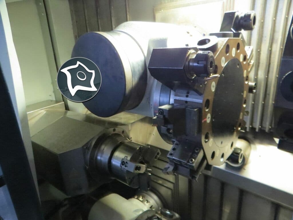 брабатывающий центр токарный с тремя револьверами SPINNER TD 42 Triplex-ID14893