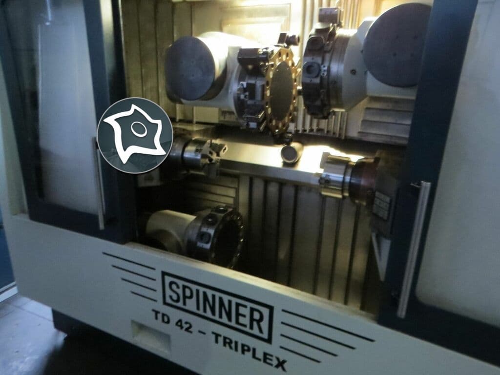 брабатывающий центр токарный с тремя револьверами SPINNER TD 42 Triplex-ID14893
