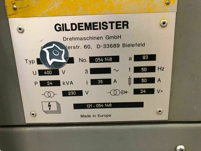 Циклический токарный станок с ЧПУ Gildemeister NEF plus 500-ID13517