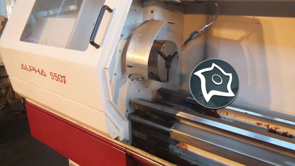 Цикличный токарный станок Harrison Alpha 550T с сенсорным экраном-ID12330