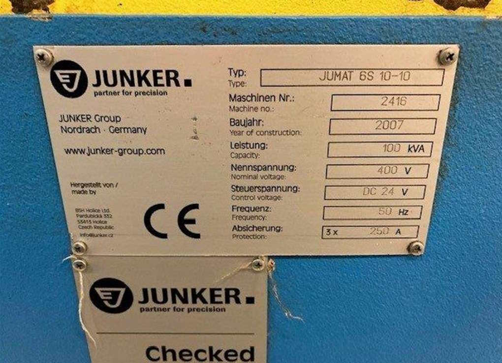 Цилиндрический шлифовальный станок JUNKER Jumat 6S 10-10-ID17638