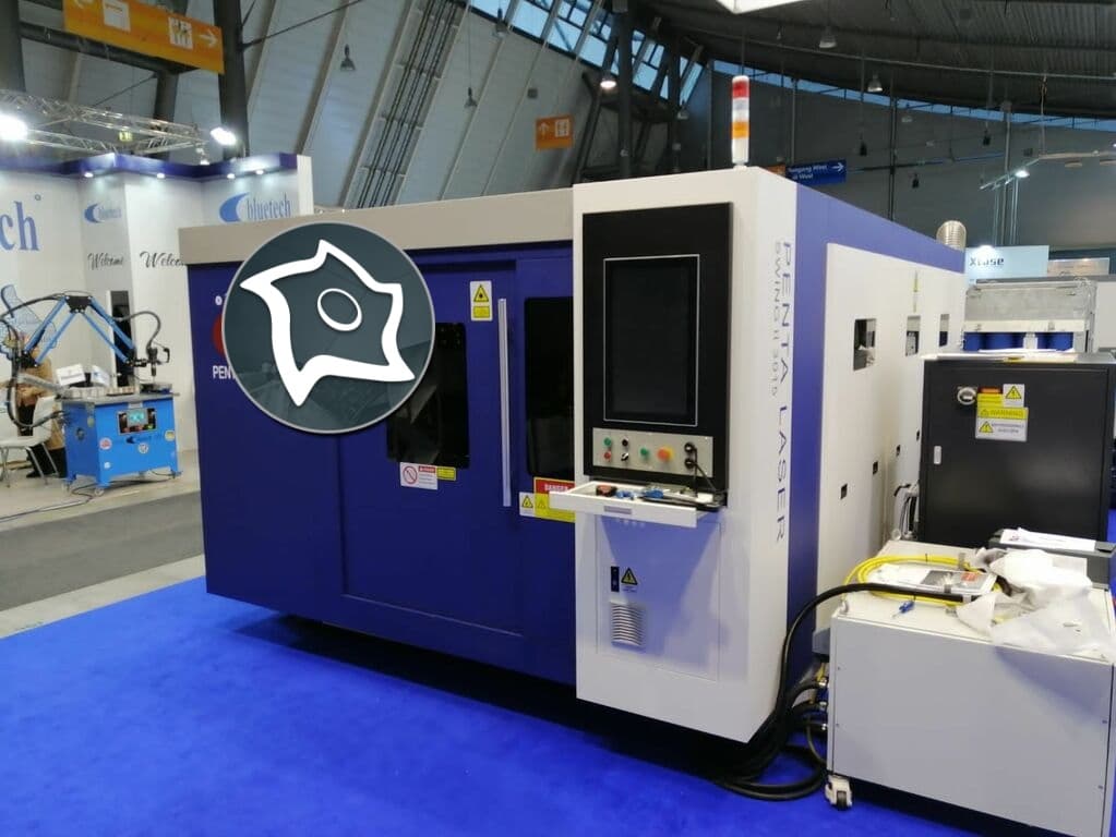 Демонстрационный лазерный станок Penta SWING II 3015 с лазером 2000 Вт-IPG-ID13465