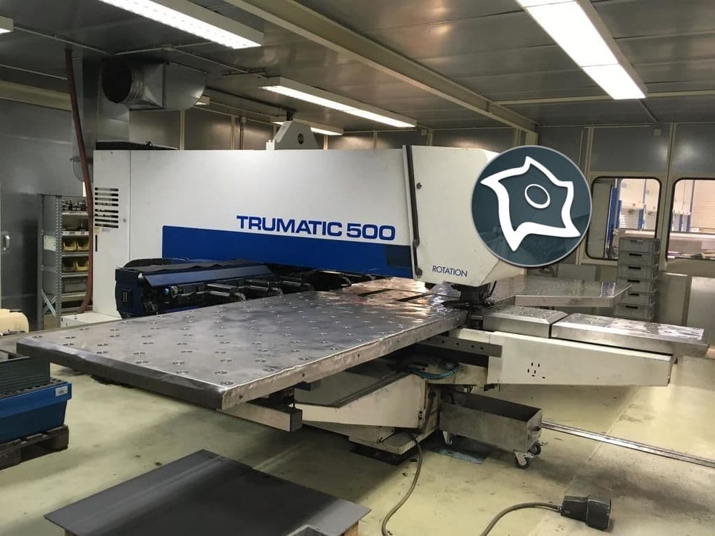 Дыропробивной пресс с ЧПУ TRUMPF TC 500 R-ID11350