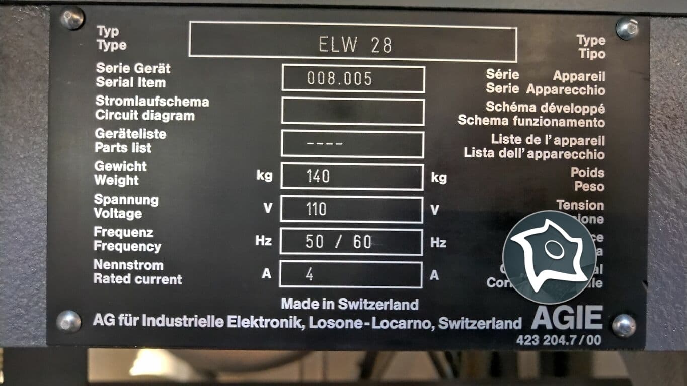 Электроэрозионный прошивной станок с ЧПУ AGIE CHARMILLES Agitron Integral 2-ID13976