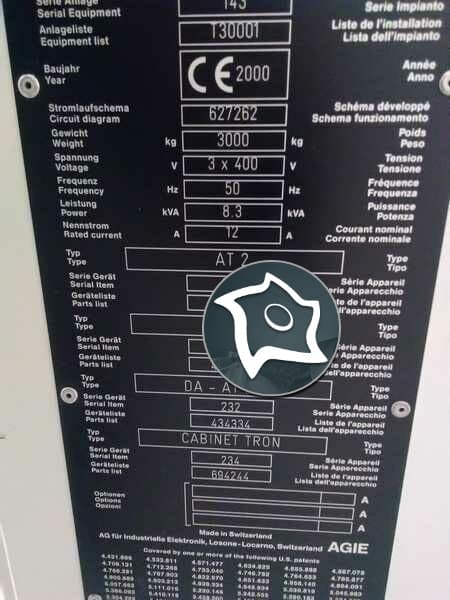 Электроэрозионный прошивной станок с ЧПУ AGIE CHARMILLES INNOVATION 2-ID13855