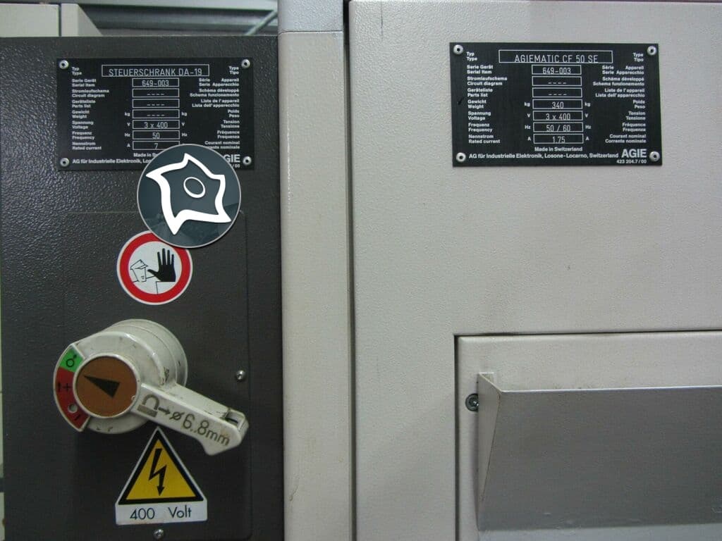 Электроэрозионный проволочно-вырезной станок AGIE Agiecut 250 HSS-ID15553