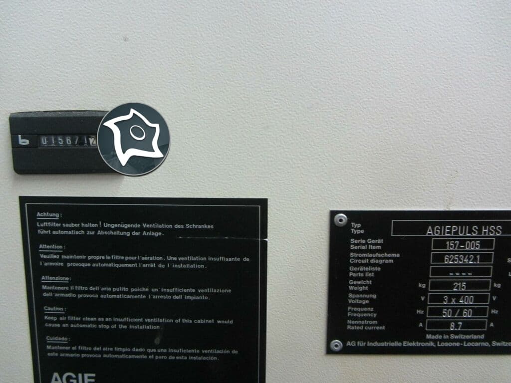 Электроэрозионный проволочно-вырезной станок AGIE Agiecut 250 HSS-ID15553