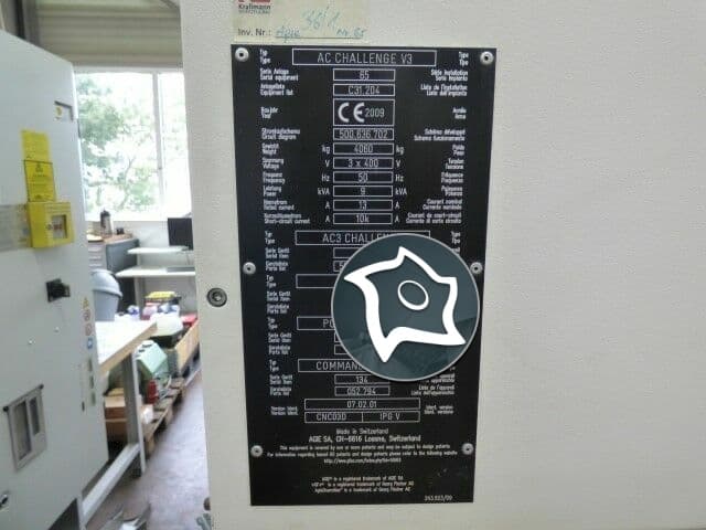 Электроэрозионный проволочно-вырезной станок AGIE Challenge V3-ID15837