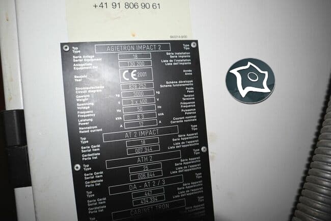 Электроэрозионный проволочно-вырезной станок Agie Charmilles Agietron Impact 2-ID12852